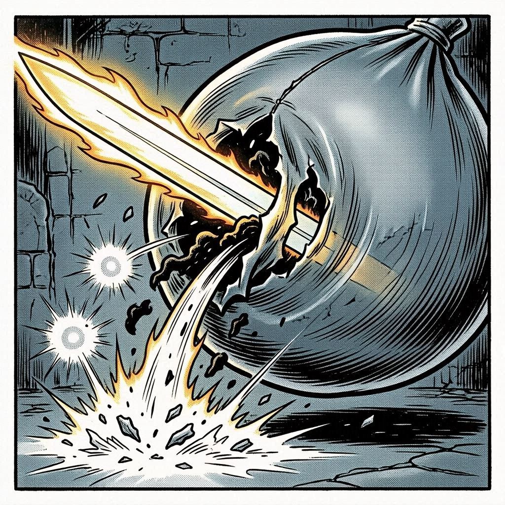 Scroll to Slice Open the Hidden Nest and Expose Every Concealed Thing